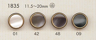 1835 优雅奢华的纽扣，适合简单的衬衫和夹克 大阪纽扣（DAIYA BUTTON）