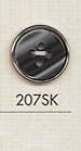 207SK 简单的 4 孔塑胶纽扣 大阪纽扣（DAIYA BUTTON）