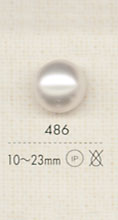 486 优雅的珍珠状聚酯纤维纽扣 大阪纽扣（DAIYA BUTTON）