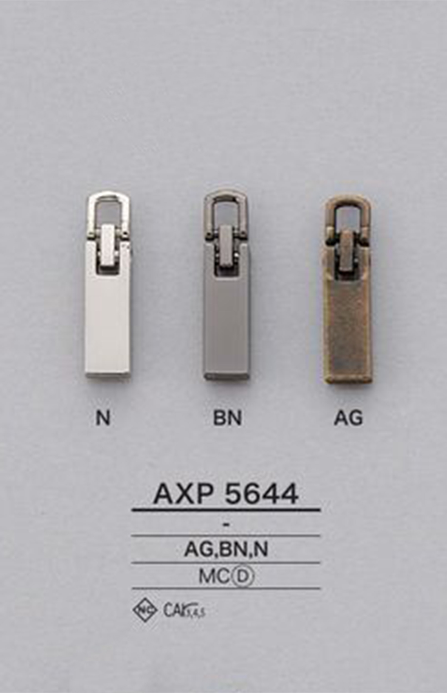AXP5644 拉链点（拉头） 爱丽丝纽扣
