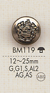BM119 豪华夹克金属纽扣 大阪纽扣（DAIYA BUTTON）