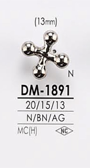 DM1891 金属纽扣 爱丽丝纽扣