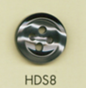 HDS8 DAIYA BUTTONS 耐冲击 HYPER DURABLE ""系列仿贝壳状聚酯纤维纽扣"" 大阪纽扣（DAIYA BUTTON）