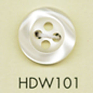 HDW101 DAIYA BUTTONS 耐冲击 HYPER DURABLE ""系列仿贝壳状聚酯纤维纽扣"" 大阪纽扣（DAIYA BUTTON）