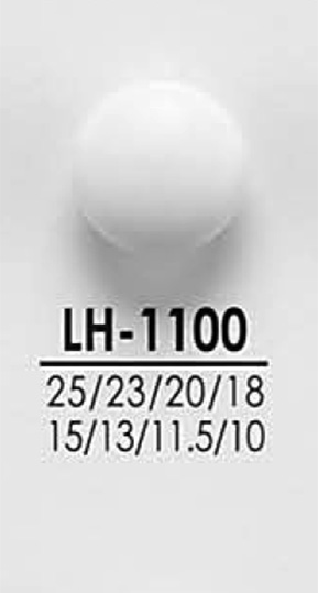 LH1100 从衬衫到大衣黑色和染色纽扣 爱丽丝纽扣