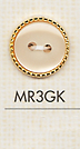 MR3GK 两孔塑胶纽扣，用于制作华丽的衬衫和衬衫 大阪纽扣（DAIYA BUTTON）