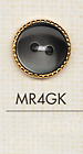 MR4GK 用于优雅衬衫的 2 孔塑胶纽扣 大阪纽扣（DAIYA BUTTON）