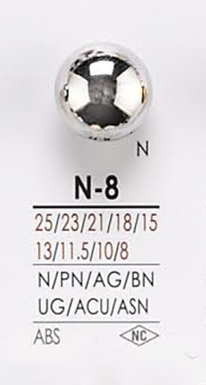 N8 金属纽扣 爱丽丝纽扣