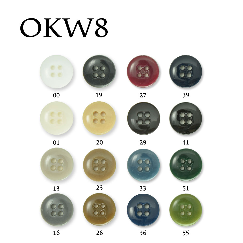 OKW8 聚酯纤维裤纽扣 爱丽丝纽扣