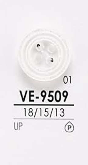 VE9509 用于染色的衬衫纽扣 爱丽丝纽扣