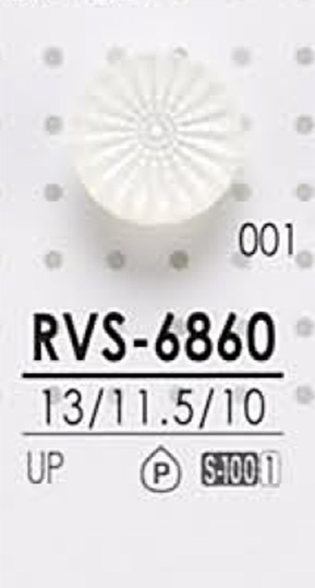 RVS6860 染色用聚酯纤维纽扣 爱丽丝纽扣