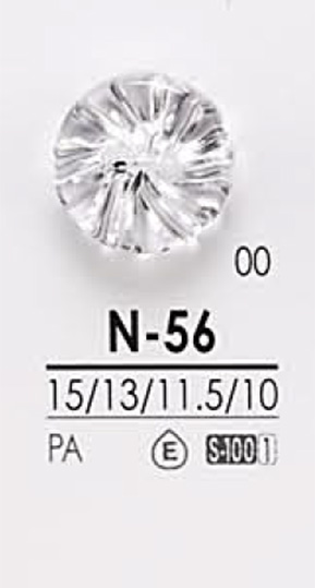 N56 用于染色的钻石切割纽扣 爱丽丝纽扣