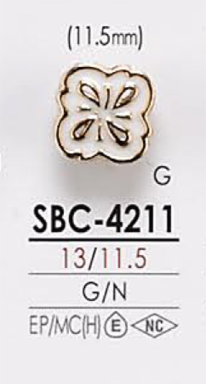 SBC4211 染色用金属纽扣 爱丽丝纽扣