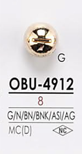OBU4912 螺丝图形元素金属纽扣 爱丽丝纽扣