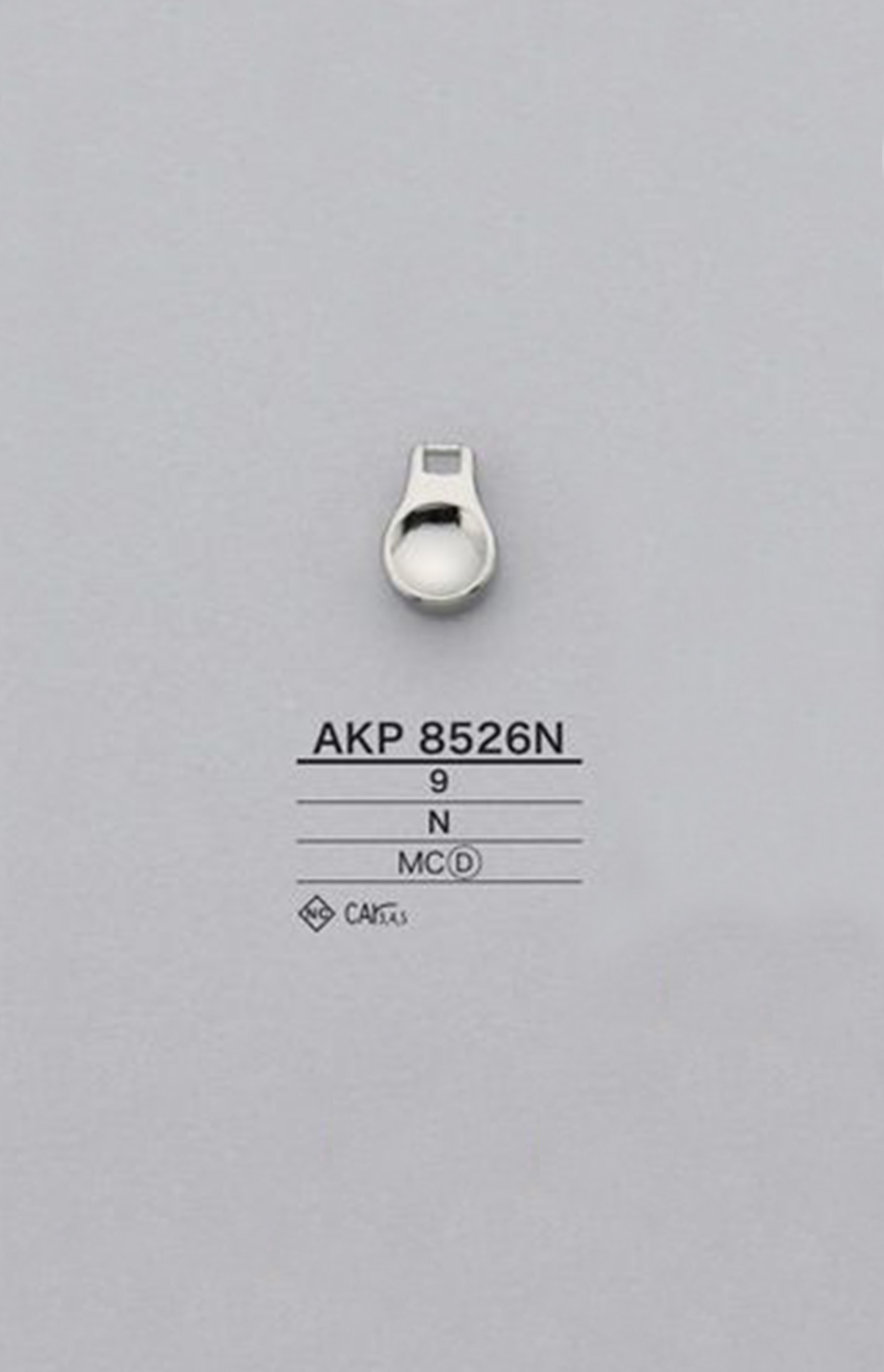 AKP8526N 圆形拉链（拉头） 爱丽丝纽扣