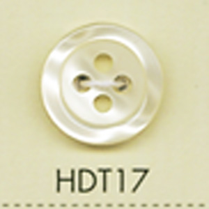 HDT17 DAIYA BUTTONS 耐冲击 HYPER DURABLE ""系列仿贝壳状聚酯纤维纽扣"" 大阪纽扣（DAIYA BUTTON）