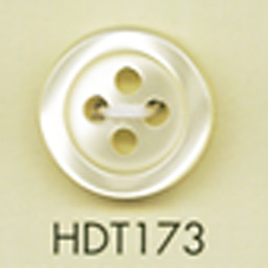HDT173 DAIYA BUTTONS 耐冲击 HYPER DURABLE ""系列仿贝壳状聚酯纤维纽扣"" 大阪纽扣（DAIYA BUTTON）