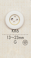 KR6 衬衫的简单纽扣 大阪纽扣（DAIYA BUTTON）