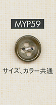 MYP59 4 孔聚酯纤维纽扣，用于仿水牛衬衫和夹克 大阪纽扣（DAIYA BUTTON）