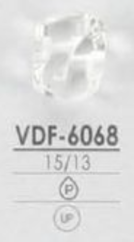 VDF6068 聚酯纤维树脂隧道腿/光面纽扣 爱丽丝纽扣