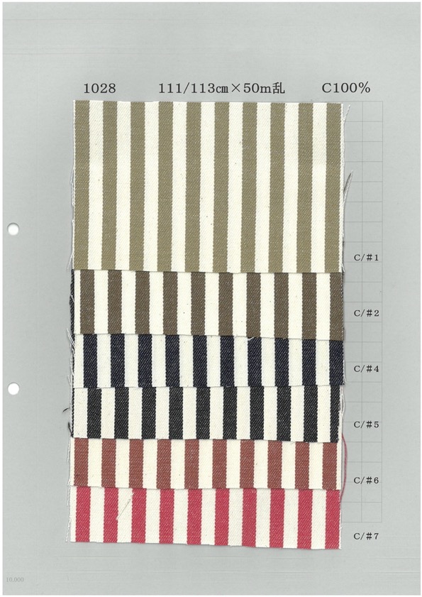 1028 厚山核桃木条纹[面料] 吉和纺织
