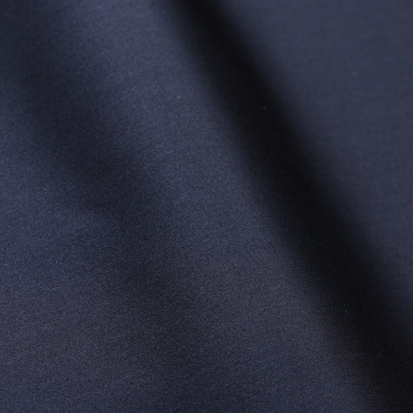 107 日本混纺，双面真丝混纺，藏青色[面料] 山本（EXCY）