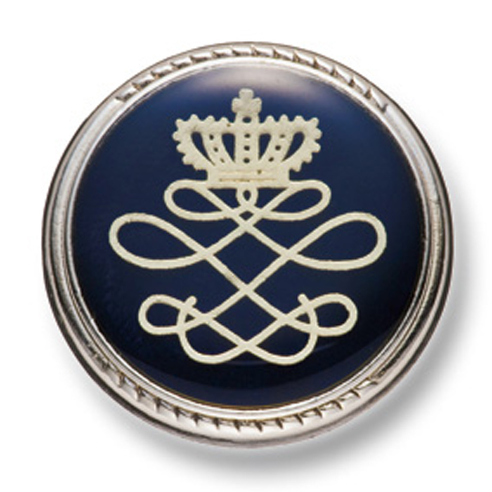 802 金属纽扣银/海军蓝，适合家用西装和夹克 山本（EXCY）