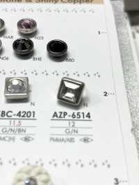 AZP6514 水晶石纽扣 爱丽丝纽扣 更多图片