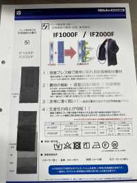 IF2000F 具有防风功能的里料和衬料[衬布] 日东纺绩 更多图片