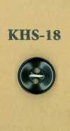 KHS-18 布法罗小4孔动物角纽扣