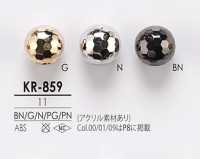 KR859 透明金属钻石切割纽扣 爱丽丝纽扣 更多图片