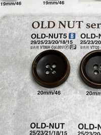 OLD-NUT5 类似椰壳的纽扣 爱丽丝纽扣 更多图片