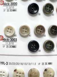 NICK3003 用于衬衫和轻便服装的骨状纽扣 爱丽丝纽扣 更多图片