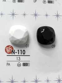 N110 用于染色的钻石切割纽扣 爱丽丝纽扣 更多图片