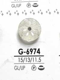 G6974 用于染色，粉红色卷曲状水晶石纽扣 爱丽丝纽扣 更多图片