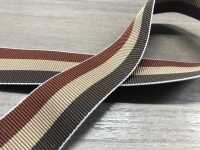 141-9448 条纹罗缎缎带[缎带/丝带带绳子] 达琳（DARIN） 更多图片