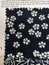 88223 SEVENBERRY不均匀线布单色日式花纹[面料] VANCET 更多图片