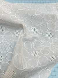 T26088-1 棉质蕾丝AO 灰白色[面料] 协和蕾丝 更多图片