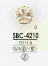 SBC4210 环氧树脂/高金属半圆纽扣