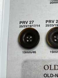 PRV27 用于夹克和西装的椰壳的纽扣 爱丽丝纽扣 更多图片