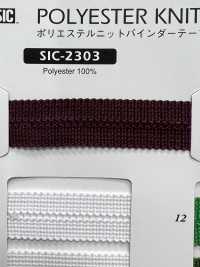 SIC-2303 聚酯纤维针织带[缎带/丝带带绳子] 新道良質(SIC) 更多图片