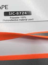 SIC-8724 递归卷射针织带[缎带/丝带带绳子] 新道良質(SIC) 更多图片