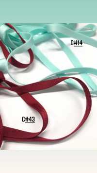 SIC-EB008 缎纹弹性织带带[缎带/丝带带绳子] 新道良質(SIC) 更多图片