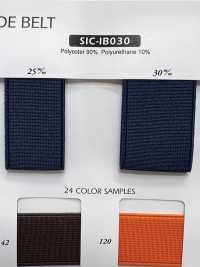 SIC-IB030 腰带内侧颜色[缎带/丝带带绳子] 新道良質(SIC) 更多图片