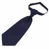 YT-304 国产真丝领带（欧式阿斯科特领巾）小图案海军蓝