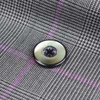 シェルクリスタル 贝壳/聚酯纤维纽扣，适用于西装和夹克，日本制造[特价] 更多图片