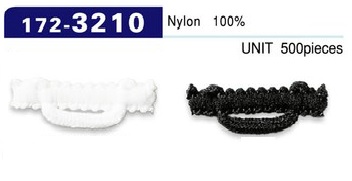172-3210 扣眼 Woolly Nylon 型水平 26mm (500 件)[扣眼盘扣] 达琳（DARIN）