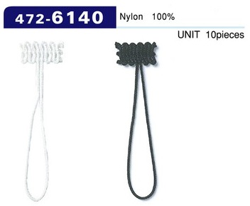 472-6140 扣眼日本组纽织线型总长52mm（10个）[扣眼盘扣] 达琳（DARIN）