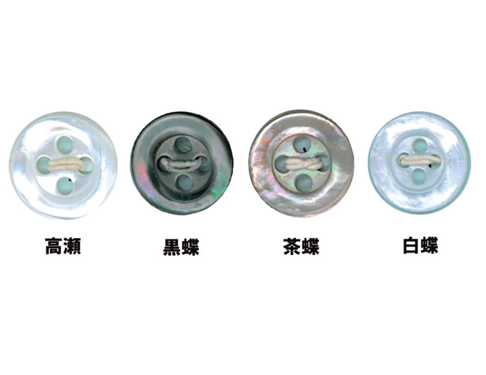 5 5型4贝壳纽扣Okura Shoji Co., Ltd.-ApparelX |服装面料辅料B2B平台
