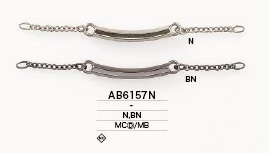 AB6157N 压铸/黄铜制 领挂[其他杂货] IRIS纽扣